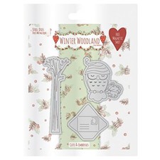 Winter Wonderland Owl Die -