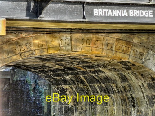 Photo 6x4 britannia bridge - photo,