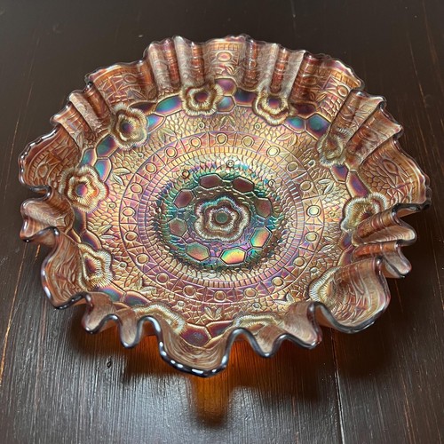 Antique fenton carnival glass - fenton,