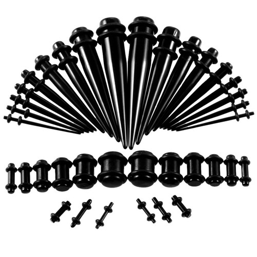 36pcs lot acrylic ear - 36pcs/lot, gauge