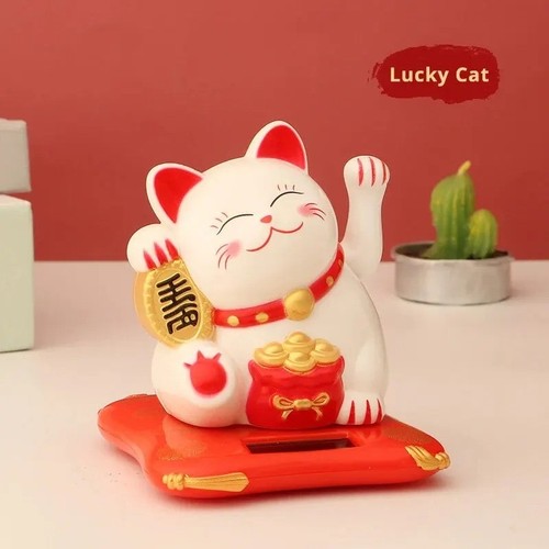 Solar powered lucky - lucky, beckoning