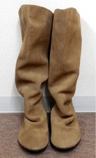 NEW 50%OFF JOE SANCHEZ Ruched Loose Boots Suede