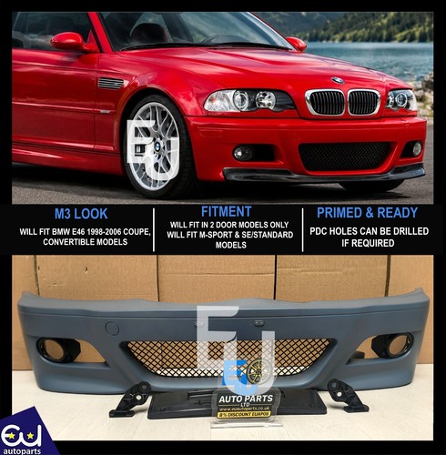 Style look front bumper - m3,