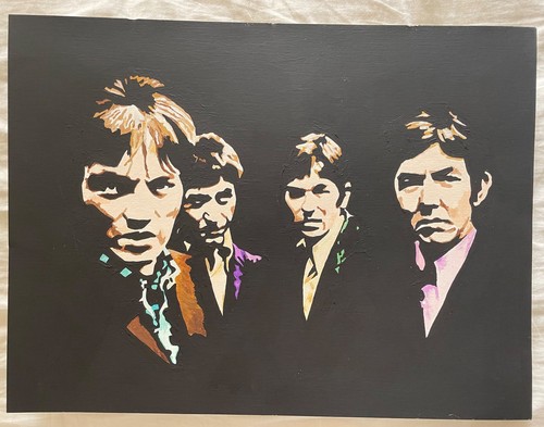 Pop art painting mod small - painting,