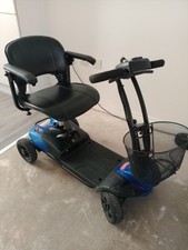 4mph Scooter With Adjustable Swivel Seat, Adjustable Tiller, Horn And Reflectors