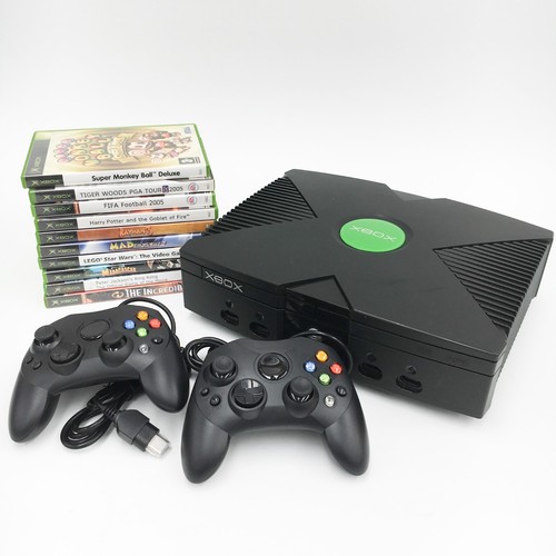 Microsoft xbox original black - original,