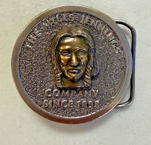 Vintage belt buckle the mills - vintage,