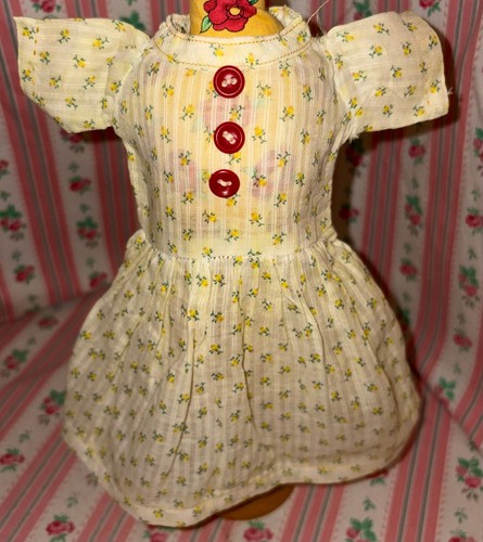 1940s 1950s yel - rosebud, dimity