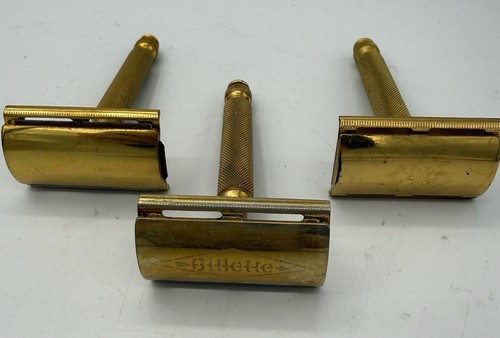 Vintage gillette gold tone - gillette,