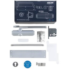 Hoppe Arrone Complete Fire Door Hardware Pack (Kit A Corridoor Door Locking)