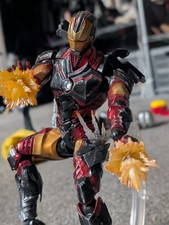 play arts kai iron man action