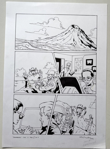 Lee sullivan comic art - art,