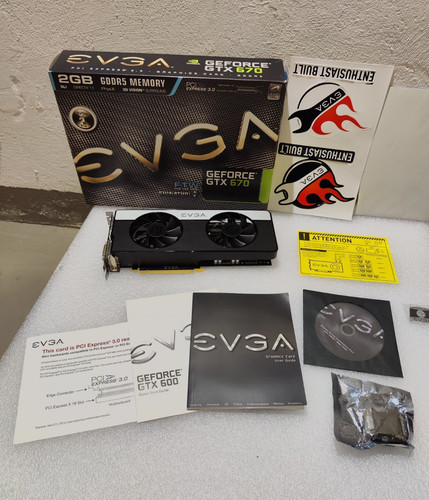 Evga geforce gtx 670 ftw - evga, 2gb