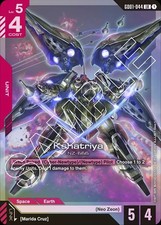 Gundam Card Game Kshatriya GD01-044 LR English Edition