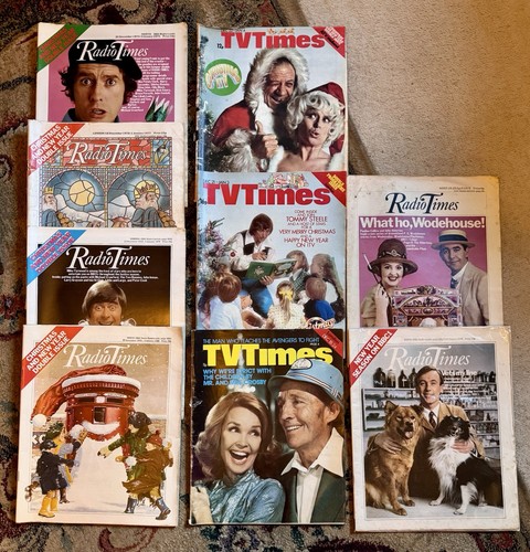 Christmas radio times tv - christmas, times/