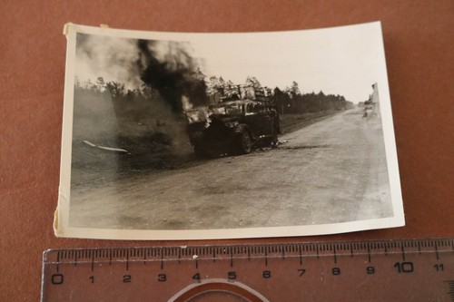 Old photo burning german - photo,