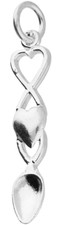 silver welsh love spoon