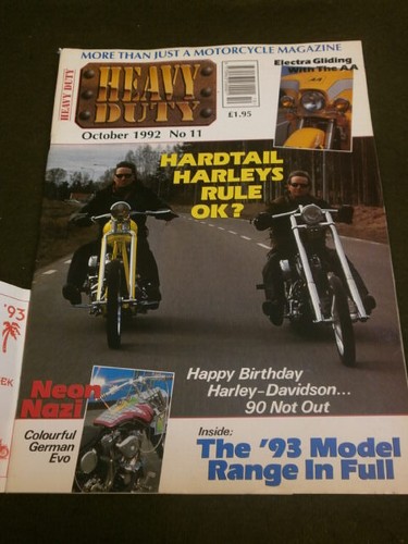 Harley heavy duty hardtail - harley,