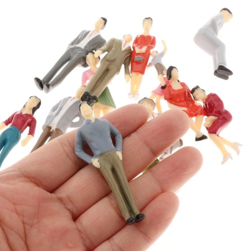 14pcs scale model train - 1:30,