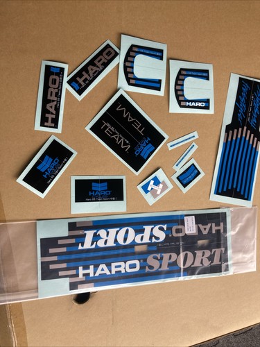 Haro sport bmx bike decals - bmx,