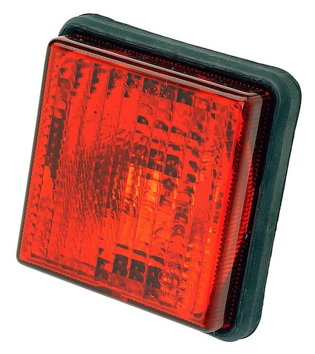 Rubbolite red rear fog light - fog,