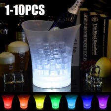 1/5/10PCS 5L LED Ice Bucket