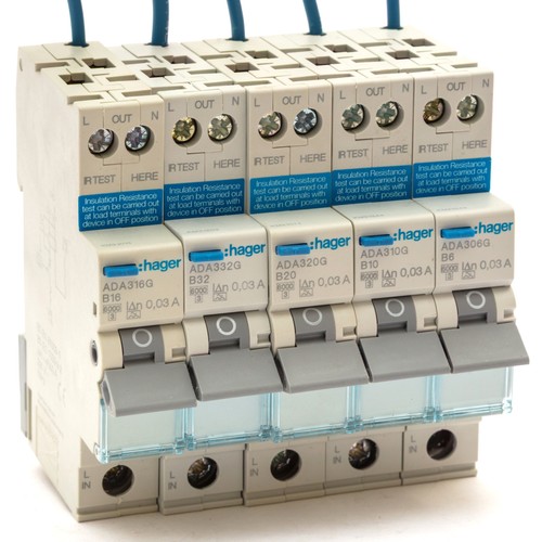 Hager rcbo type 6a 10a - hager, |