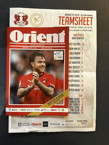Leyton orient burton - leyton,