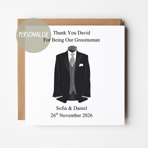 Personalised thank you - thank, best