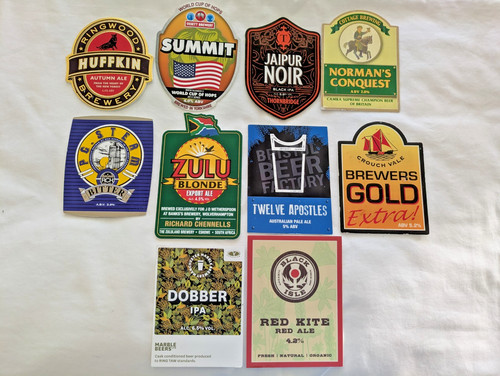Beer pump badges - pump,