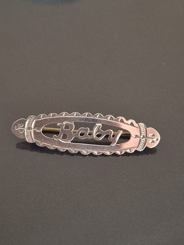 Antique solid silver - antique, baby
