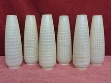 Antique Glass Lamp Shade Set