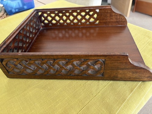 Vintage wooden fretwork - vintage, fretwork/carved