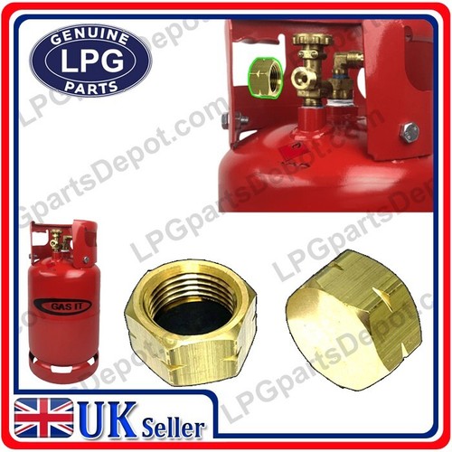 Gasit gas bottle blanking - blanking, cap