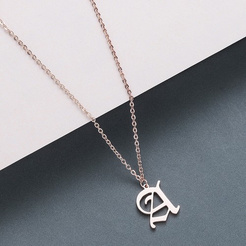 Stainless old english - stainless, letter