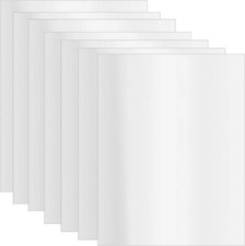 15 Sheet Clear Mylar Sheet, Acetate Sheets A4 Size Transparency Blank Stencil