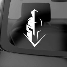 Funny Car Sticker (Spartan