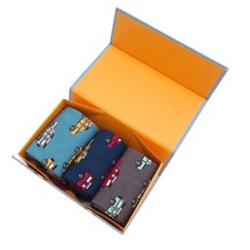 MR HERON Mens Jeep Socks 6-11 Off Road Car Land Rover Boys Christmas Gift Box