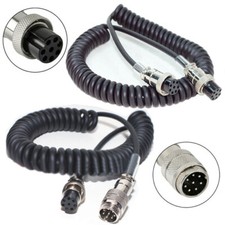 Mic Microphone Extension Cable Cord 8 Pin For Kenwood MC TM TS CB Ham Radio