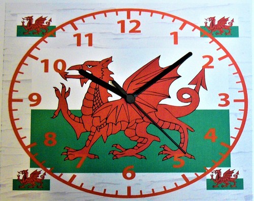 Welsh dragon wall hanging - dragon,