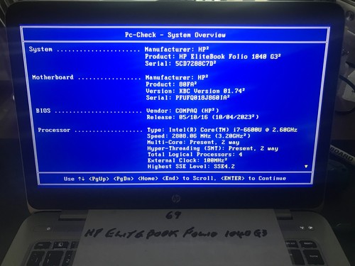 Elitebook folio 1040 - 1040,