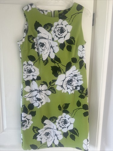 Green and black floral ronni - green,
