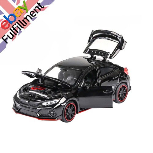 Black model car diecast - 1/32,