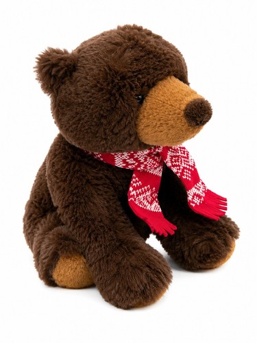 Tesco brown bear soft plush - tesco,