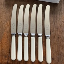 6 Boxed Vintage Faux Bone