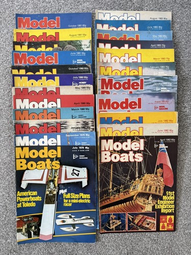 Vintage model boats magazines - vintage,