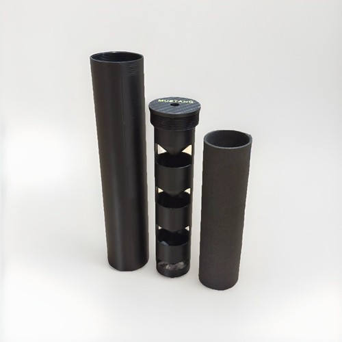 Airsoft suppressor unf - suppressor, 1/2”
