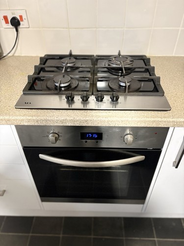 Oven and hob - and,