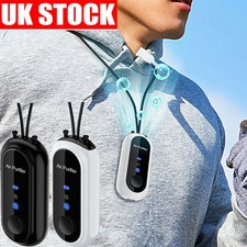 Portable Air Purifier Necklace Mini Wearable Personal Anion Negative Ionizer USB