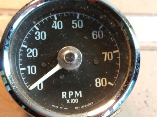 Smiths tachometer rvi - smiths, tachometer.